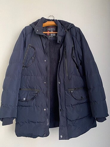 2xl Beden lacivert Renk Erkek mont