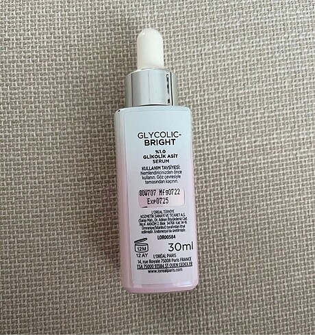 Beden Loreal Paris Glycolic Bright Yüz Serumu