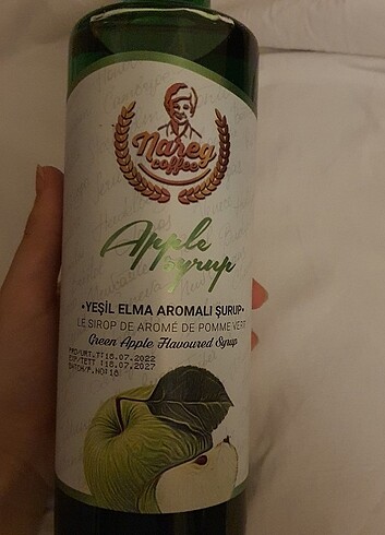 Diğer nareg coffe elma aromalı surup 