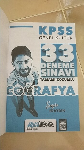 Beden HOCA WEBDE 33lü coğrafya denemesi