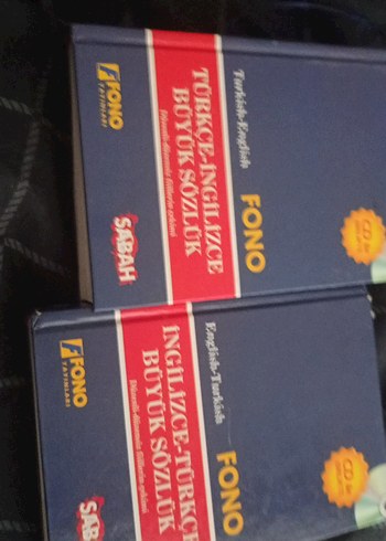 İngilizce-Türkçe Büyük Sözlük FONO - Görsel 3