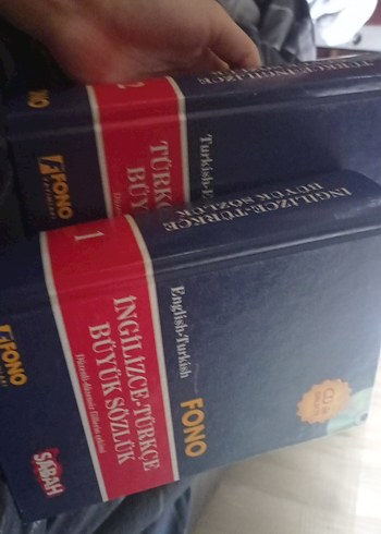 İngilizce-Türkçe Büyük Sözlük FONO - Görsel 2