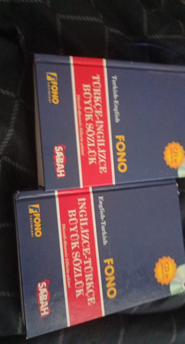 İngilizce-Türkçe Büyük Sözlük FONO - Görsel 3