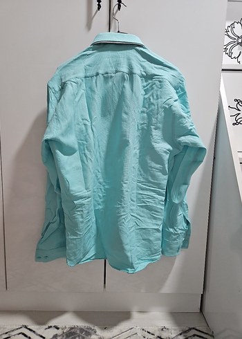 Erkek Gömlek (Turkuaz) - Görsel 5