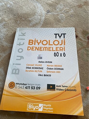Tyt biyotik deneme