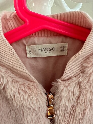 5 Yaş Beden Mango Kız Çocuk Mont