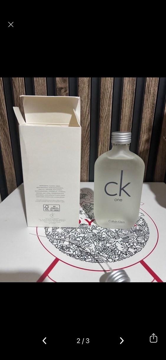 Calvin Klein CK One Erkek Parfüm 200 ml - Görsel 2