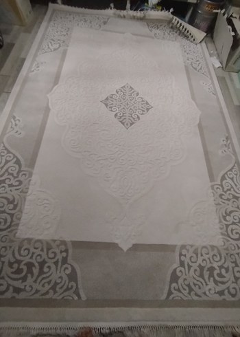 6metre sanat halı Gri - Görsel 2