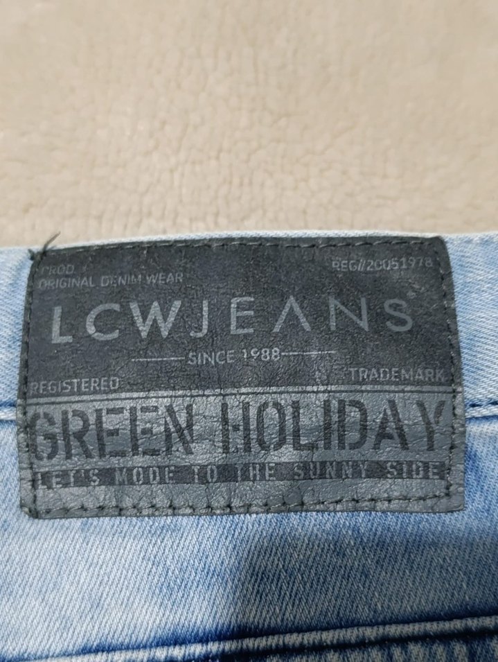 Kadın Mavi  Mini Denim Şort - Görsel 3