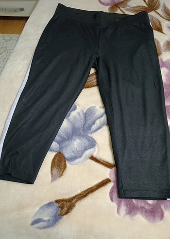 Siyah Beli Lastikli Eşofman Altı tayt - Görsel 3