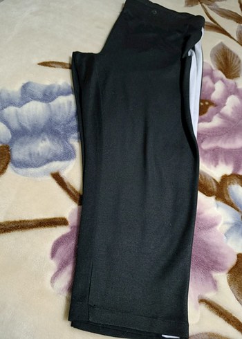 Siyah Beli Lastikli Eşofman Altı tayt - Görsel 4