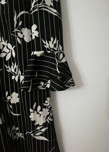 Siyah beyaz elbise - Görsel 2