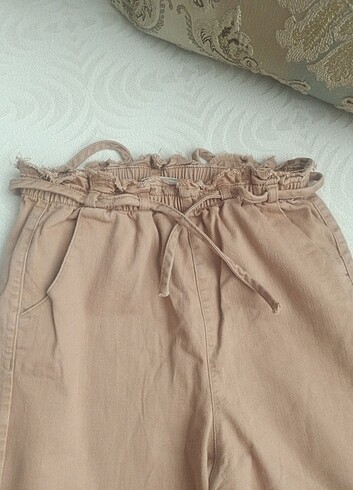 13-14 Yaş Beden camel Renk LC Waikiki kız çocuğu için pantolon