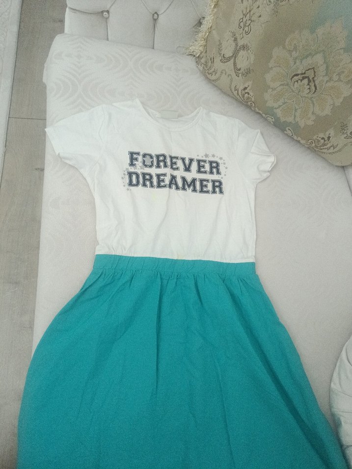 LC Waikiki kız çocuğu için elbise - Görsel 3