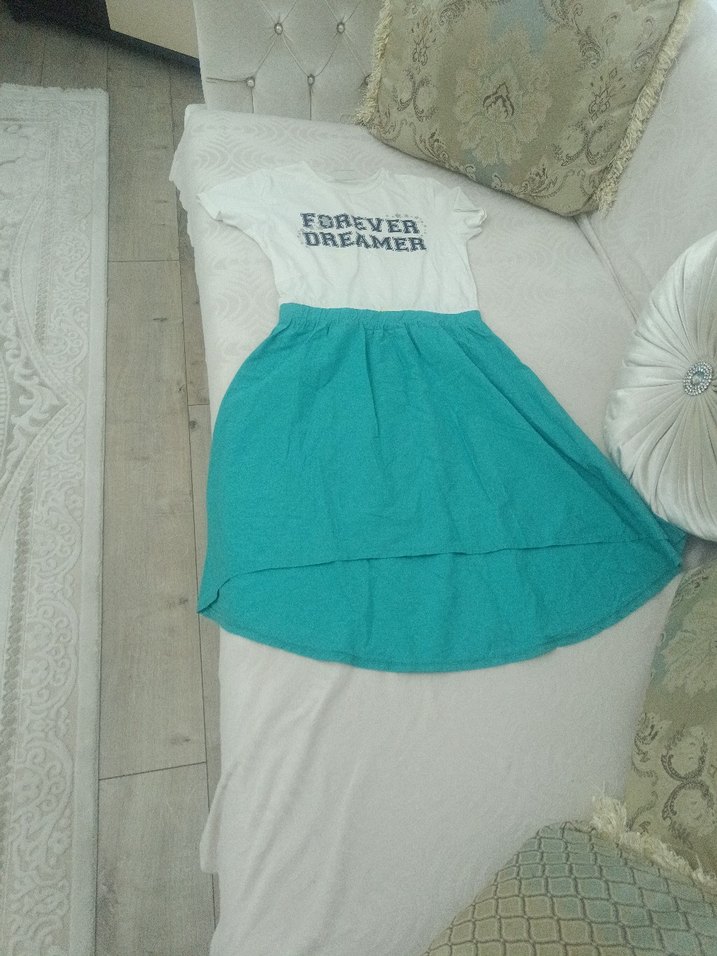 LC Waikiki kız çocuğu için elbise - Görsel 5