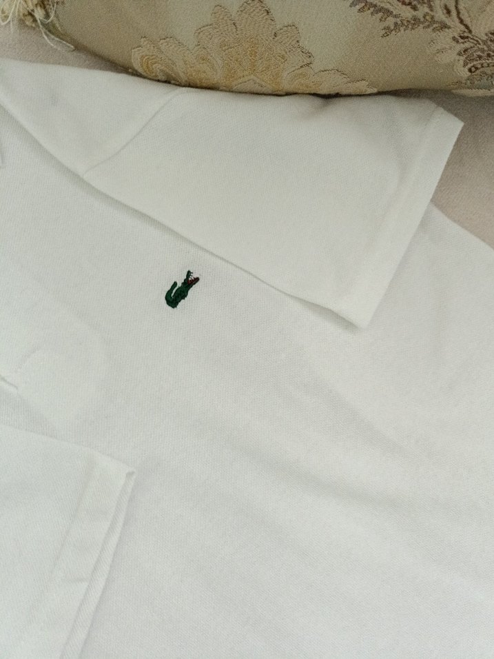 Beyaz Erkek Kısa Kollu  Polo Tişört - Görsel 5