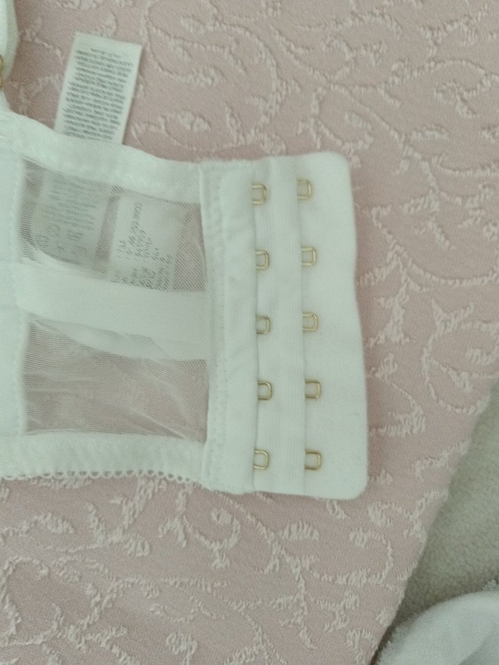 Nakışlı Beyaz Bohem Sütyen - Görsel 5