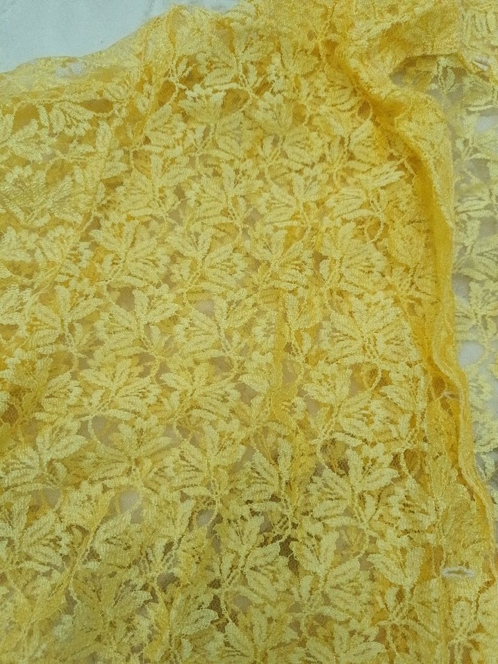 Sarı Dantel Detaylı Bohem Kadın Bluz - Görsel 4