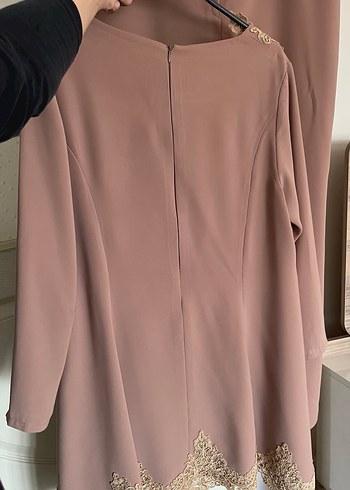 Dantel Detaylı krep takım - Görsel 3