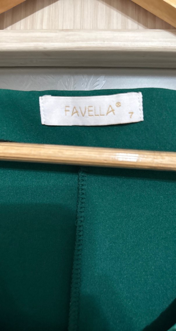 Drapeli Yeşil Kadın Abiye Elbise - Görsel 3