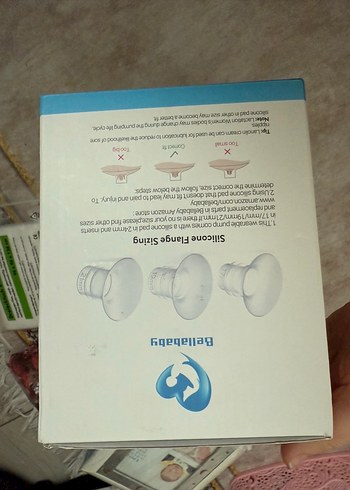 Bellababy Göğüs Pompası - Eller Serbest, Beyaz - Görsel 2