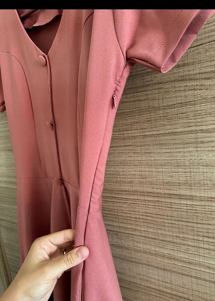 Midi Boy Elbise - Görsel 2