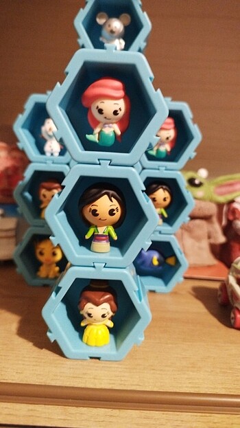 Disney Nano Pods Figür Prenses Set