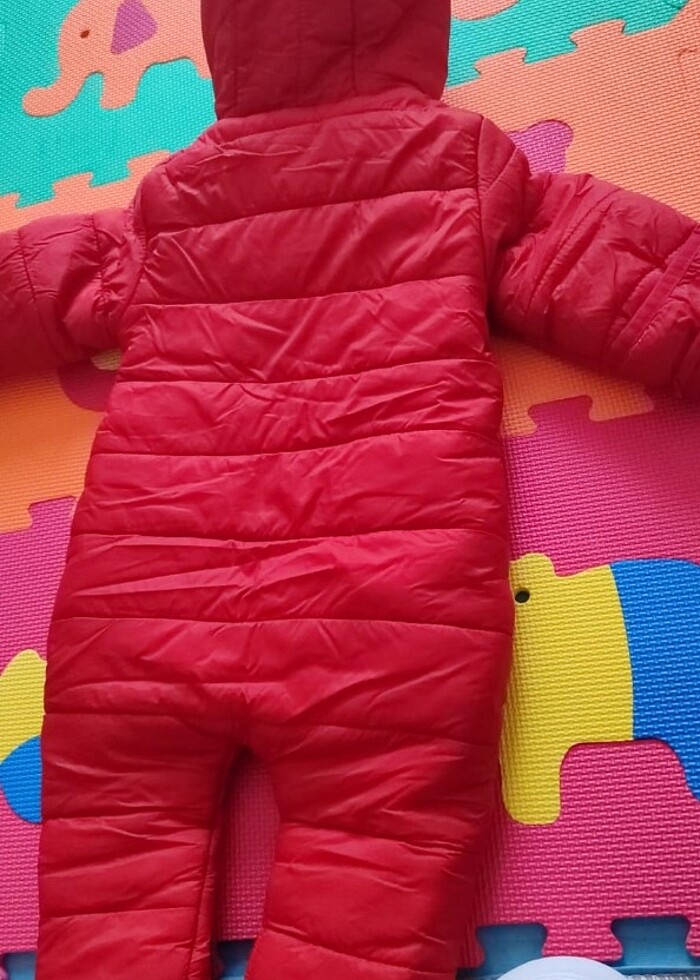 Kırmızı Astronot Tulum - Görsel 4