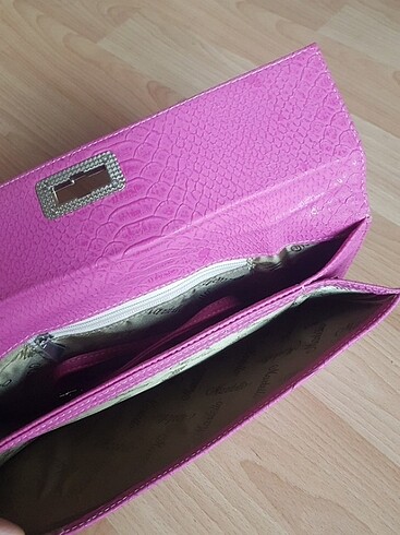 Beden mor Renk El Çantası Clutch Portföy