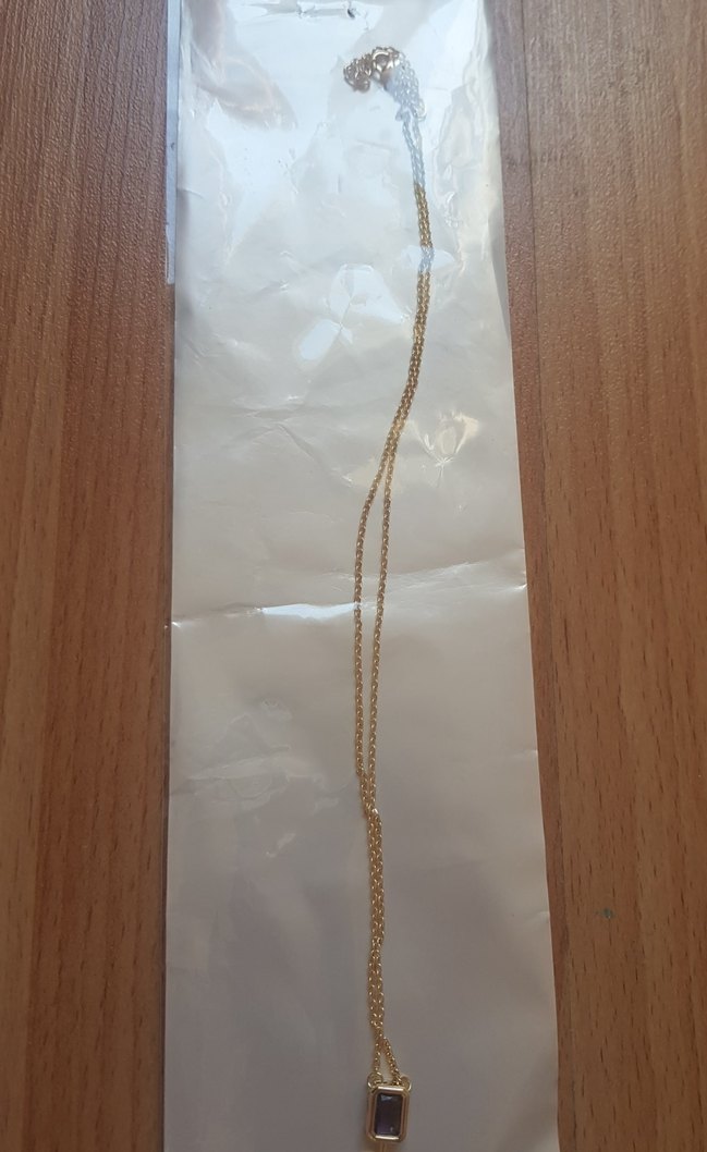 Uzun Zincir Detaylı Bohem Altın Kolye - Görsel 5