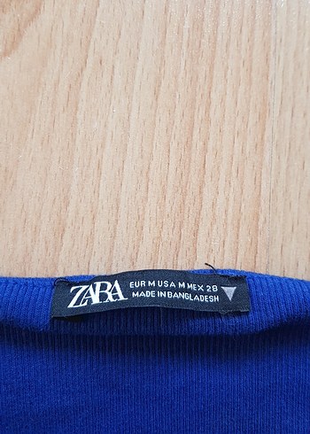 Zara Zara Lacivert Basic Kadın Atlet
