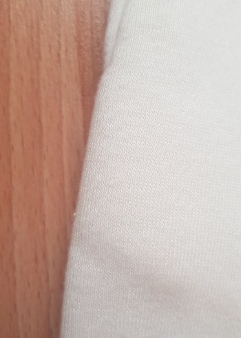 Beyaz Rahat Kesim Kadın Eşofman Altı - Görsel 4