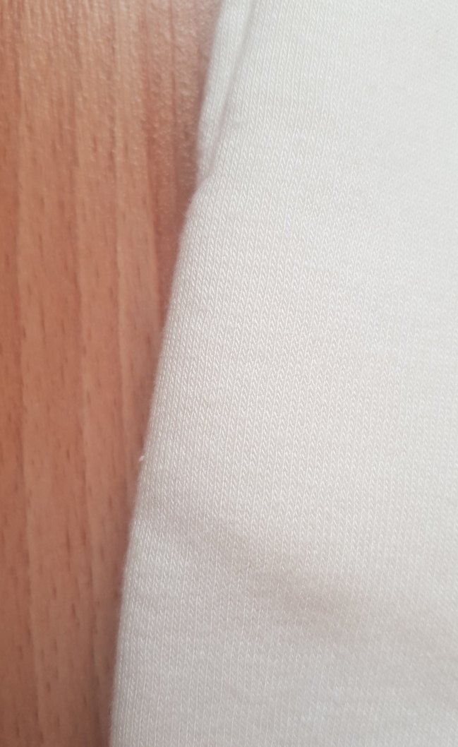 Beyaz Rahat Kesim Kadın Eşofman Altı - Görsel 4