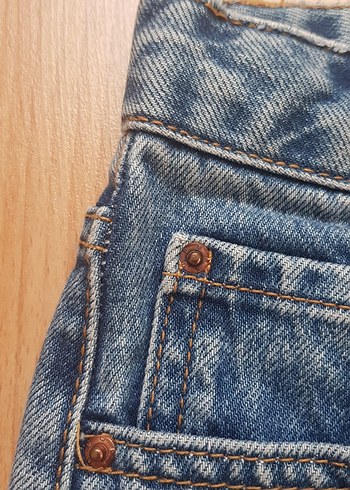 Yüksek Bel Mom Denim Kadın Jean - Görsel 4