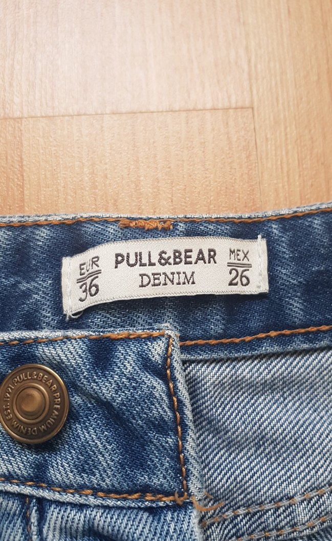 Yüksek Bel Mom Denim Kadın Jean - Görsel 3