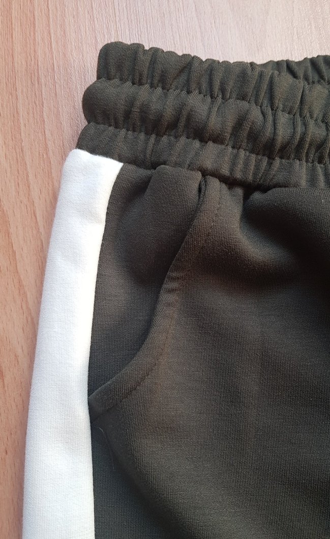 Kadın Koyu Yeşil Rahat Kesim Eşofman Altı - Görsel 4