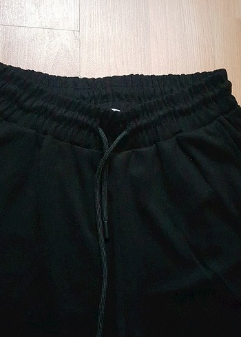 Kadın Siyah Rahat Kesim Eşofman Altı - Görsel 3