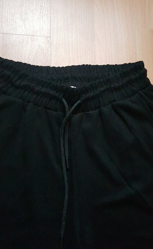 Kadın Siyah Rahat Kesim Eşofman Altı - Görsel 3