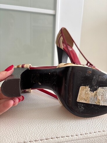 39 Beden bordo Renk Dolce Gabanna/ topuklu ayakkabı