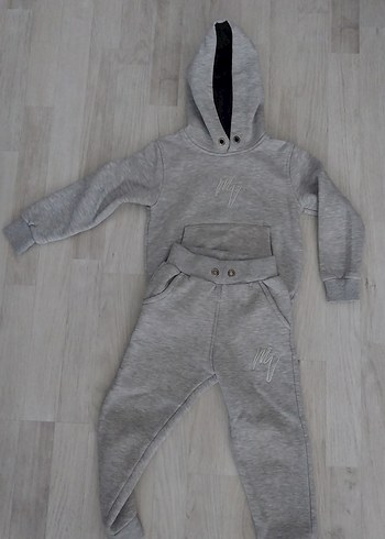 Diğer Gri Erkek Çocuk Sweatshirt ve Eşofman Takımı