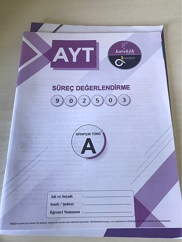  Beden Ayt denemeleri