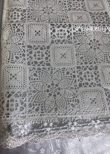 Bohem Dantel Masa Örtüsü - Görsel 7
