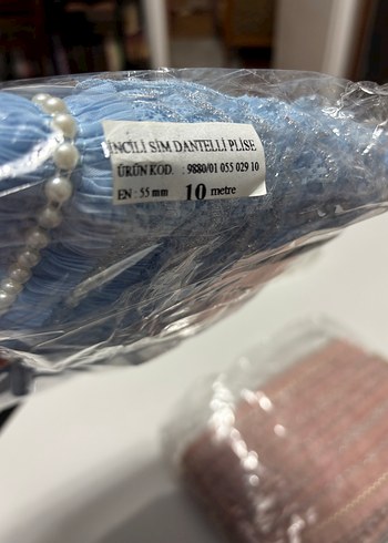 Pliseli incili şerit - Görsel 5