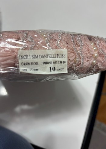 Pliseli incili şerit - Görsel 6