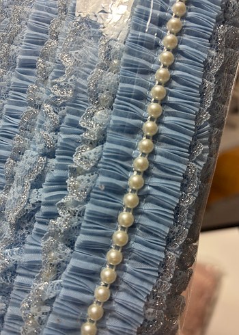 Pliseli incili şerit - Görsel 4