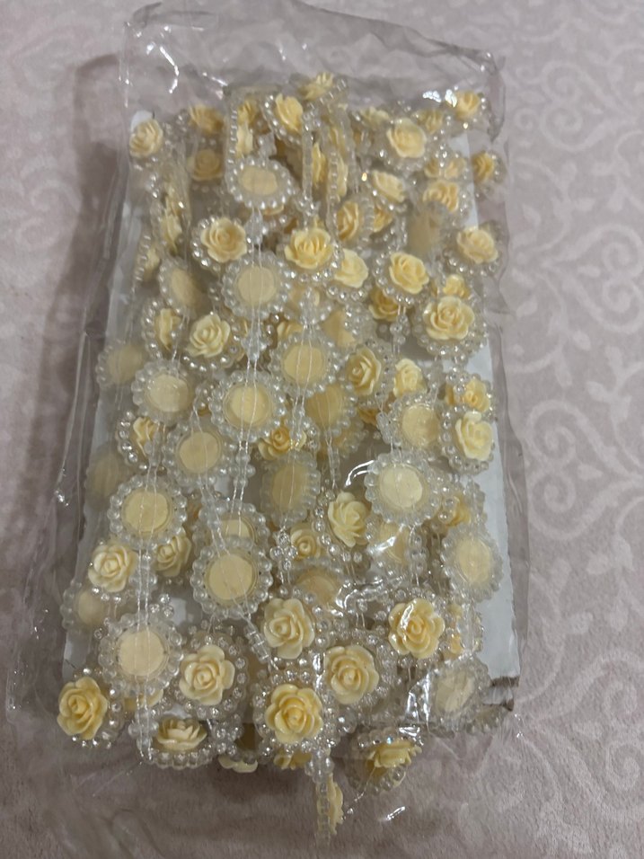 Boncuk gül şerit - Görsel 2