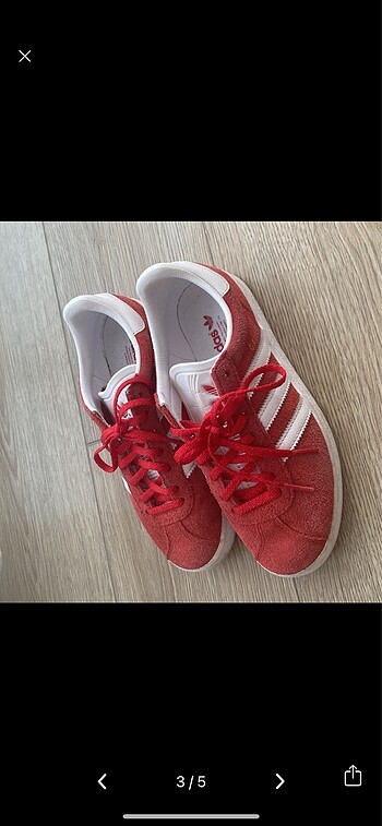 36 Beden Adidas Samba Kırmızı