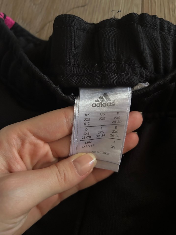 Pembe Şeritli Kadın Spor Eşofman Altı - Görsel 2