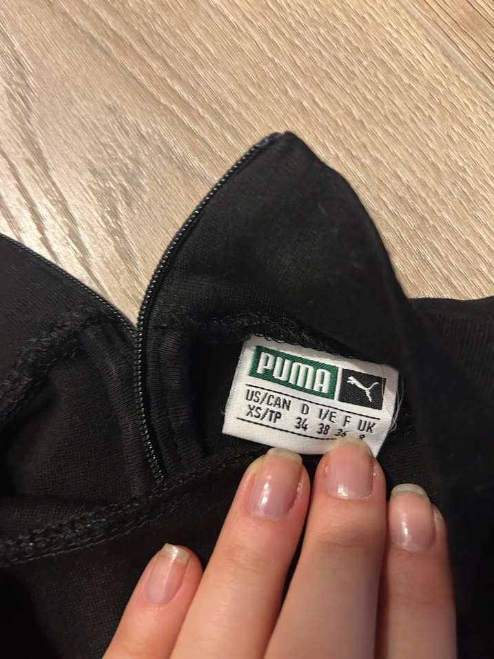 Puma Siyah Uzun Kollu Crop Top - Görsel 2