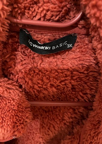 LC Waikiki Kırmızı Peluş Kadın Ceket